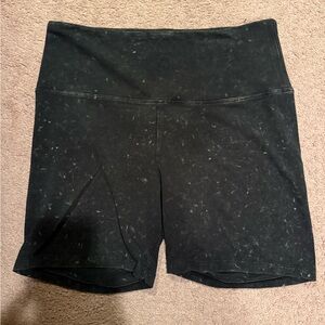 Women's Black Biker Shorts (VS PINK)
